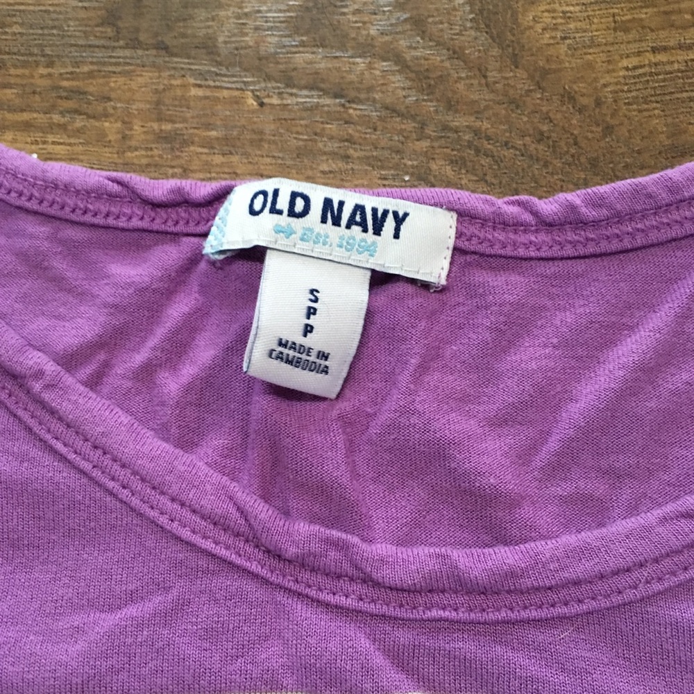 Old Navy Short Sleeve T-Shirt, Size S, Excellent - Picture 2 of 3